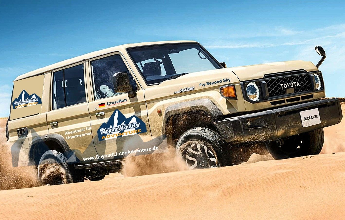Toyota Land Cruiser GRJ76 im Beyond-Limits-Adventure-Look